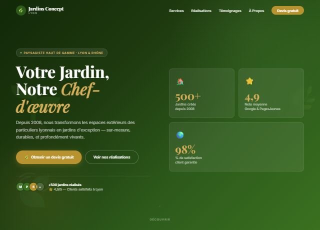 Jardins Concept — PAYSAGISTE — LYON