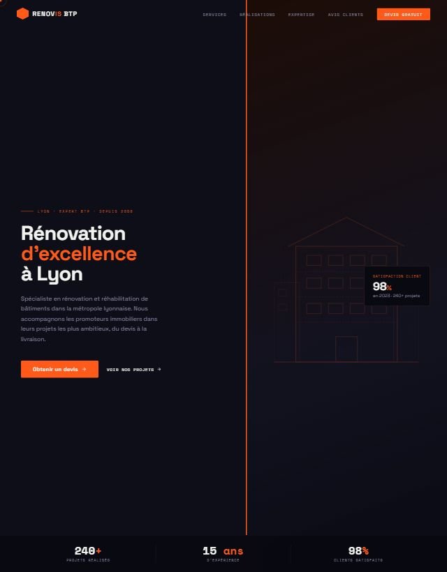Renovis BTP — RÉNOVATION — LYON